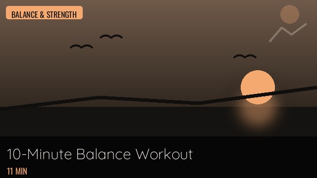 10-Minute Balance Workout For Seniors | More Life Health